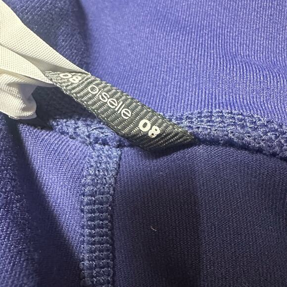 Oiselle Blue Cropped Side Pocket Leggings - Picture 6 of 8